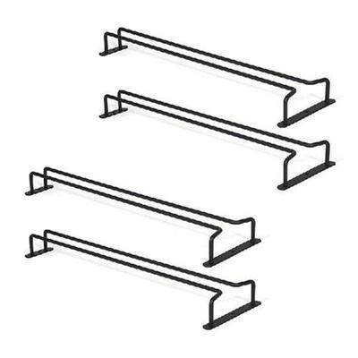 Hot 4X Large Stemware Wine Glass Hanger Rack Under Cabinet
