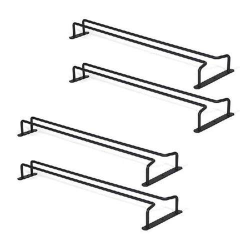 Hot 4X Large Stemware Wine Glass Hanger Rack Under Cabinet