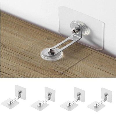 4pcs/set TV Cabinet Fixed Prevent Dumping Device Punch-free