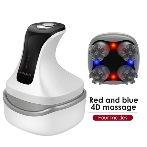 4D Electric Head Massager Wireless Scalp Massage IPX7 Waterp