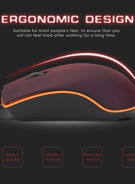 Mini M20 Wired Mouse 1200DPI Optical SB 2.0 Pro Gaming Mouse