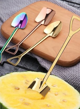 Spoon Rust-proof Reusable Ice Cream coffee Scoop Dessert Spo