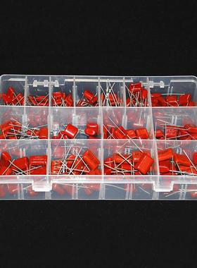 150pcs/box 15 Types 10nf-68nf 400v 630v CBB Metal Film Capac