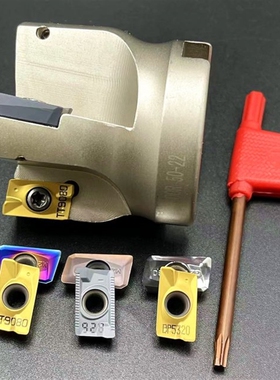 BAP400R 50 63 80 Indexable Mill Cutter APMT1604PDER Carbide