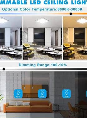 LED Ceiling Lamp Brightness Flushbonading Ceiling Fixture