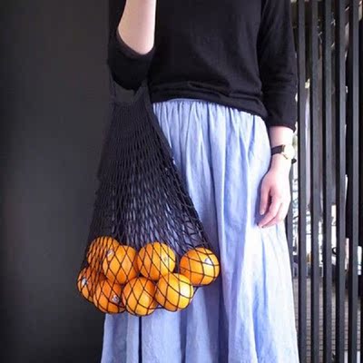 Mesh Net Turtle Bag String Shopping Bag Reusable Fruit
