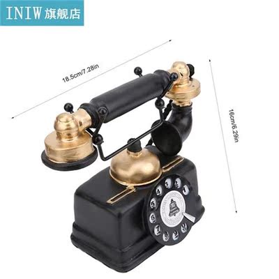 New Vintage Retro Antique Phone Wired Corded Landline Teleph