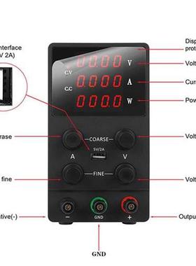 1PCS 30V 5A Laboratory Mini Switching DC Power Supply Digita
