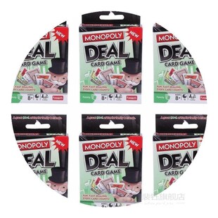 English VErsion MonoPoly DEal CarD  Play CarD Toy PuzzlE FaM