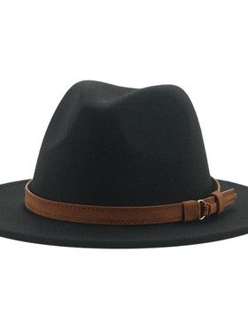 fedora hats for women men wide brim solid women hats band be