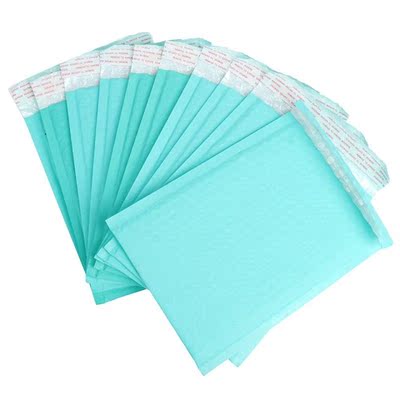 10pcs 180x230mm Usable Space Teal Poly Bubble Mailer Envelop