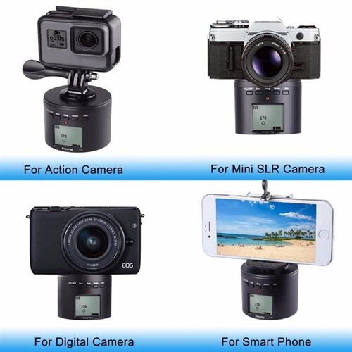 Suptig Multifunction Turntable Mount Adapter  Gopro Hero 8 7