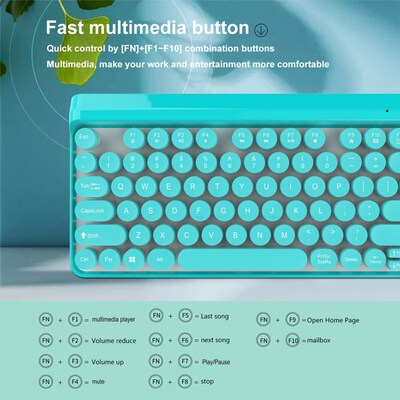 NEW L100 2.4G Wireless Keyboard And Mouse Mini Multimedia Ke