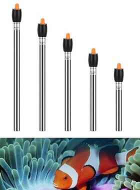 Stainless Steel Aquarium Heater Adjustable Submersible Therm