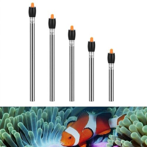 Stainless Steel Aquarium Heater Adjustable Submersible Therm