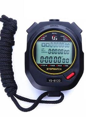 Stopwatch Timer with Lanyard Handheld Sports Exercise
