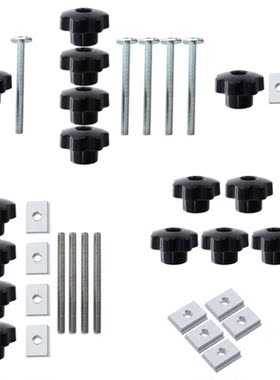 G8DA Handle T-slot Slider Miter T-track Jig Screw Fixture Ta