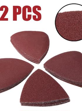 32 Pcs Triangular Sandpaper Assorted 60/120/180/240 Grit Abr