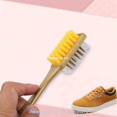 2-Sided Cleaning Brush Rubber Eraser Set Fit 适用于Suede Nub