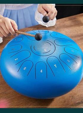 Tongue Drum 6 Inch Steel Tongue Drum Set 8 Tune Hand Pan Dru