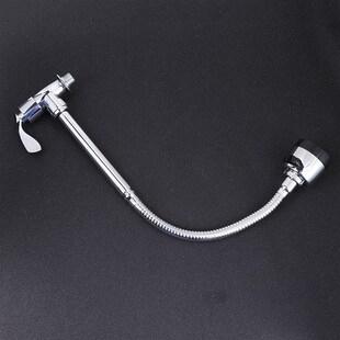 Zinc Alloy Kitchen Faucets Flexible Cold Water Faucet Platin