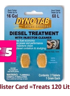 Dynotab? Diesel Treatt with Injector Cleaner 2-tab Carbon Cl