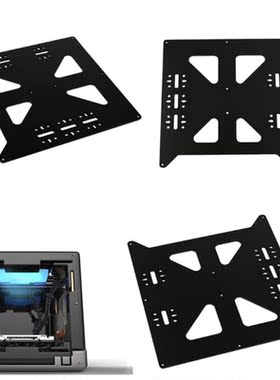 Upgrade Y Carriage Anodized Aluminum Plate Hotbed Support 3D