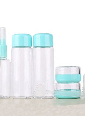 7pc/Set Mini Travel Makeup Cosmetic Face Cream Pot Bottles P