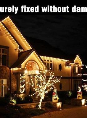 120 Pack Christmas Light Clips Outdoor -Weatherproof