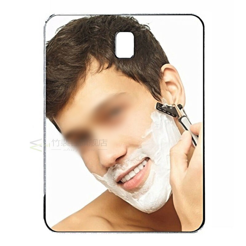 Wall Mount Mirror Shaving Cosmetic Make Up Shower Adhesive H