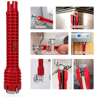 8 in 1 Faucet and Sink Installer Multi Tool for Plumbers  Mu