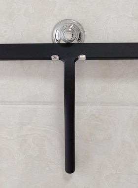 Silicone Window Glass Wiper Scraper Cleaner with Hook Bathro