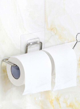 Stainless Steel Tissue Holder Kitchen Towel Rack Self Adhesi