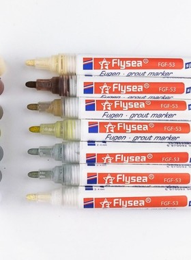 2 colors Tile White Mark Pen Gaps Repair Refill Grout Refres