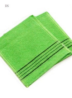 2pcs Korean Italy Asian Exfoliating Bath Washcloth Body Scru