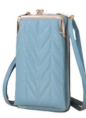 Hot Sell Mobile Phone Bags With Metal Opening Crossbody