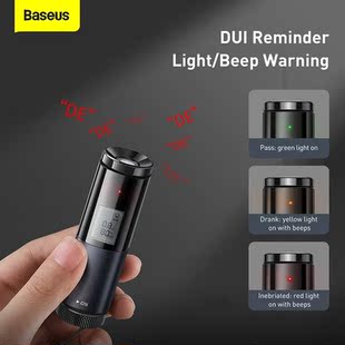 Baseus Automatic Alcohol Tester Breathalyzer Rechargeable Wi