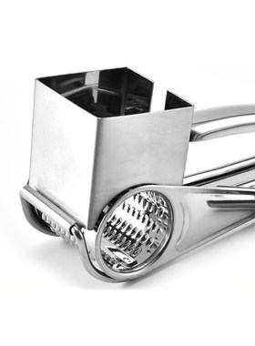 Hand-Cranked Cheese Grater Stainless Steel Rotary Cheese Gra