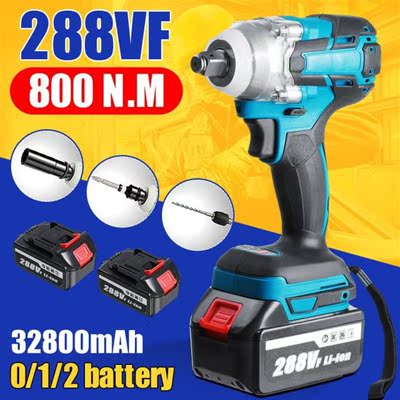 288VF 800 N.M Electric Impact Wrench Brushless Wrench 7200rp