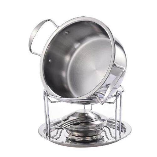 Pot Fondue Melting Chocolate Set Stainless Steel Melting