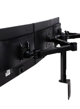 Desktop Triple LCD Monitor Stand Arm Adjustable Display Stan