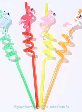 4pCS toon niCorn StrawS MerMaiD Flango Fun ColorFul Dri