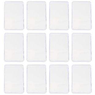 12Pcs Portable Transparent Useful Storage Boxes Poker Cards