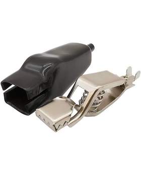 2Pcs 20A Alligator Clips With Sheathed Electrical DIY Te L