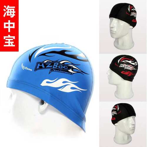 PU coating waterproof breathable swimming cap for men 游泳帽