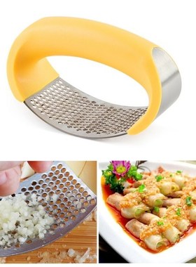 Stainless Steel Garlic Presser Manual Garlic Mincer Chopper