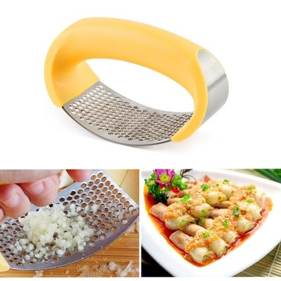 Stainless Steel Garlic Presser Manual Garlic Mincer Chopper