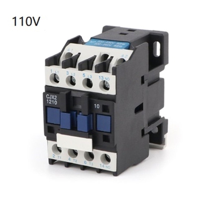 CJX2-1210 12A 110V/220V AC Contactor Rail Buckle Design Norm
