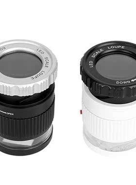 30 Magnification Cylindrical Scale Optical Glass Lens Focusi