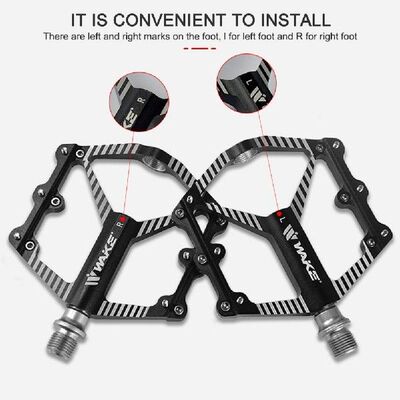 New Bicycle Bearing Pedals MTB Road Bike Aluminium Alloy